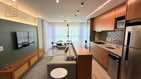 Apartamento para locação no Bairro Nova Campinas com 2 suítes e 2 vagas